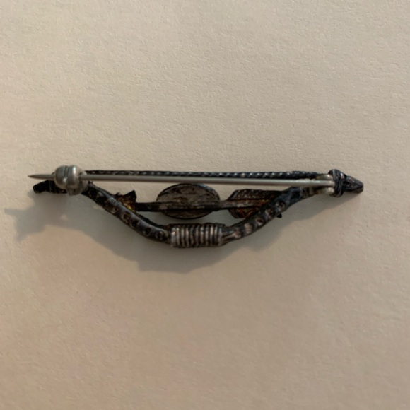 Old Pawn turquoise brooch - Picture 5 of 7